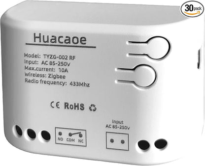 Zigbee 1CH AC 85-250V USB 5V Relay Smart Switch Module,Wireless APP Remote Control,Works with Tuya Zigbee Gateway,Alexa,Google Home (Required ZigBee Hub)