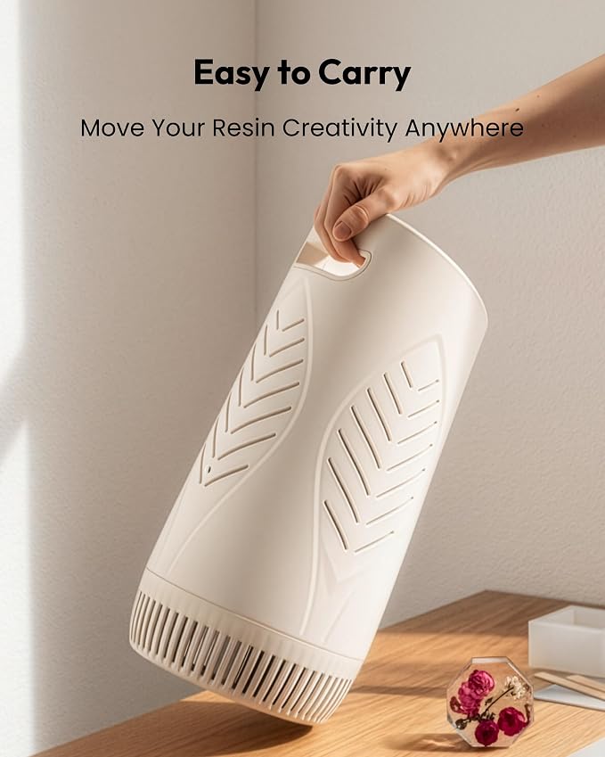Resiners Resin Air Purifier with H13 True HEPA Filter for Epoxy Resin