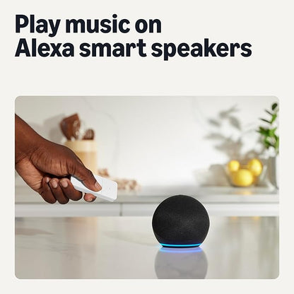 Amazon Basics Smart Dimmer Switch and Remote for Music and Routines, Works with Alexa Only, Compatible Echo Devices Required, Easy Setup, No Wiring Required, Handheld