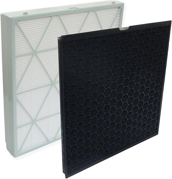 PUREBURG Replacement Filter Pack Compatible with SAMSUNG Cube Smart Air Purifier CFX-H1001/AA, H13 HEPA + Activated Carbon Filter Air Clean