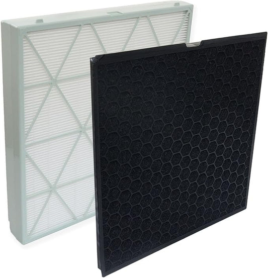 PUREBURG Replacement Filter Pack Compatible with SAMSUNG Cube Smart Air Purifier CFX-H1001/AA, H13 HEPA + Activated Carbon Filter Air Clean