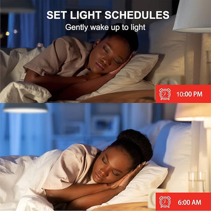 Sengled Smart Light Bulbs, Alexa Light Bulb No Hub Required, Smart Bulbs That Work with Alexa & Google Home, WiFi Light Bulb A19 800LM 60W Equivalent, Soft White High CRI>90, Only 2.4GHz WiFi,4 Pack