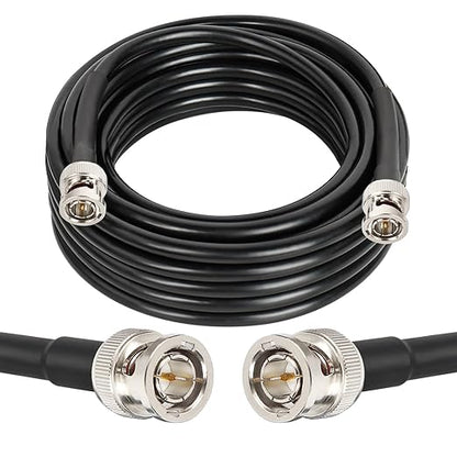 XRDS -RF 12G SDI Cable 20FT, SDI Video Cables 3G/6G/12G 75ohm BNC Male Cable Supports HD-SDI/3G/6G-SDI/4K/8K for Video Security Camera SDI Converter