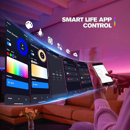 LM052 ZigBee 3.0 LED Strip Controller RGB CCT RGBW 5in1 Dimmable Compatible with Smart Life APP/Alexa Echo/Google Assistant Home/Siri, DC12-24V Lights Controller（Require ZigBee Hub）
