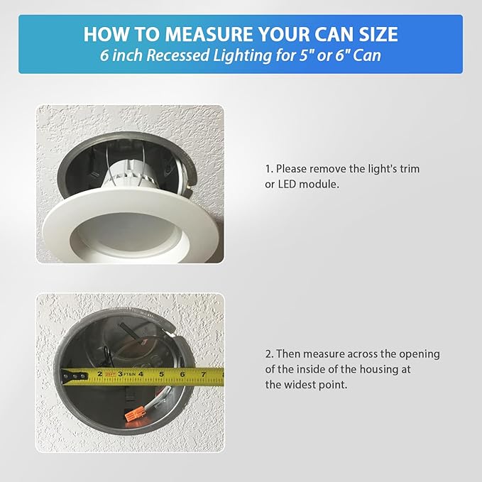 LVWIT 6 inch Black LED Recessed Lighting, Slim Can Lights, 9W=120W,1000LM, 5CCT Color Selectable, Dimmable Downlight with E26 Conversion Kit, 12Pack,IC Rated