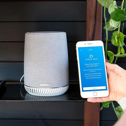 Orbi Voice AC2200 Tri-Band Wi-Fi Range Extender and Smart Speaker RBS40V-200NAS