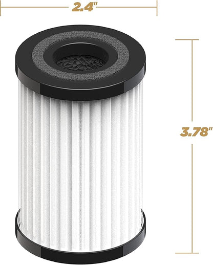 Scosche AFP2RF-SP FrescheFILTER Replacement H13 HEPA Air Filter for Use with Scosche Model AFP2-SP Portable Personal FrescheAIR Air Purifier/Deodorizer (Pack of 2)