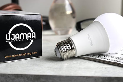 Ujamaa Lighting Smart 2.4GHz Wi-Fi LED Light Bulb, 9W, Multi-Color, Dimmable, A19, E26, Compatiable with Alexa and Google Home Assistant, Controlled by Smart Life App