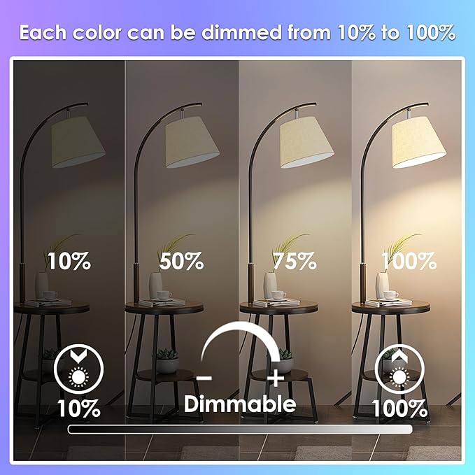 FTL GU10 LED Bulbs Color Changing Light Bulbs with Remote Control, Dimmable 2700K-6000K RGB Colored Light Bulbs 5W 40W Equivalent, 30 Colors, Timer, Spotlight for Track Lighting, 6-Pack