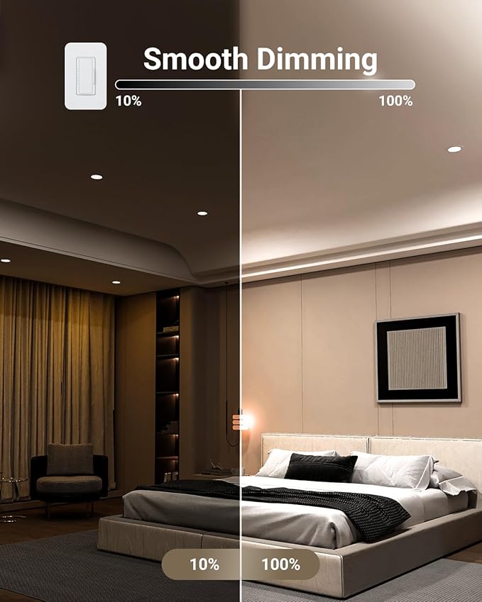 Sunco 4 Inch Ultra Thin LED Recessed Ceiling Lights Slim, 5000K Daylight, Dimmable, 10W, Wafer Thin, Canless with Junction Box 2 Pack - Energy Star ETL T24