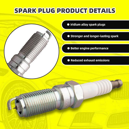 Set of 6 Ignition Coils Pack UF595 UF553 & 6 PCS Iridium Spark Plugs