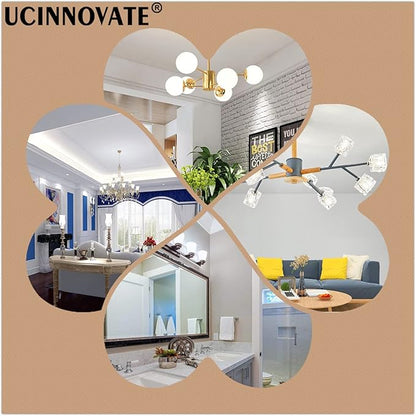 UCINNOVATE G9 LED Light Bulbs, 3W Daylight White, 25W Halogen Equivalent, No Flicker Energy Saving Bulb, AC 110V-120V, Non Dimmable, Ideal for Chandelier Home Lighting Lamp, 10 Pcs