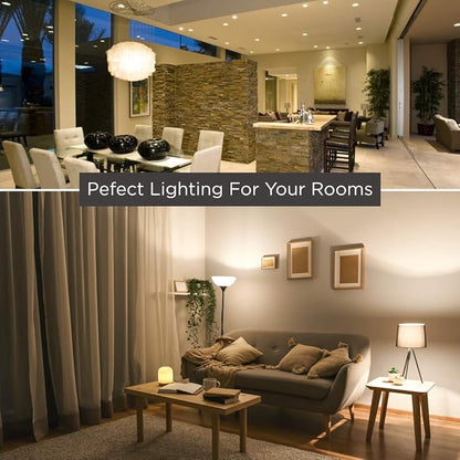 GoodBulb LED A21 3-Way Light Bulbs 5/9.5/16 Watt (40/60/120 Watt Equivalent) E26 Base Warm White 3000K EcoSmart Lights High Output 450/800/1600 Lumens 2 Pack