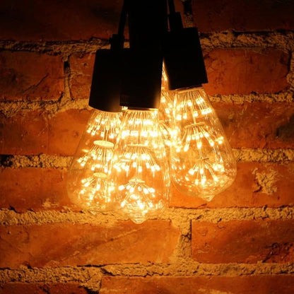 Kiven 3w LED Decorative Vintage Edison Bulbs Antique Style E26 110v Light Bulb Prefer for Indoor Outdoor Pendant Light(Package:1 Pcs)