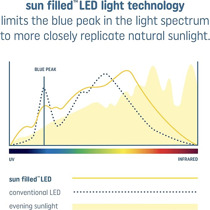 GE Sun Filled LED Light Bulbs, 65 Watt Eqv, Soft White, BR30 Indoor Floodlight (Pack of 2)