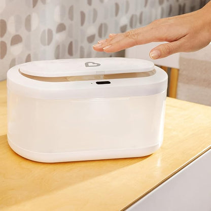 Munchkin Touch Free Baby Wipe Warmer with Nightlight & Motion Sensor, White (Pack of 4)