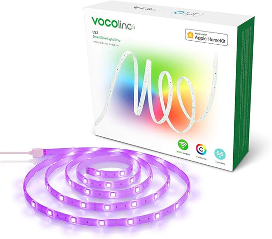 VOCOlinc Apple HomeKit ONLY Door Window Sensor Magnetic Contact Alarm Wireless Smart No Hub Required Home Security Bluetooth Low Energy Remote Access VS1 (1 Pack)