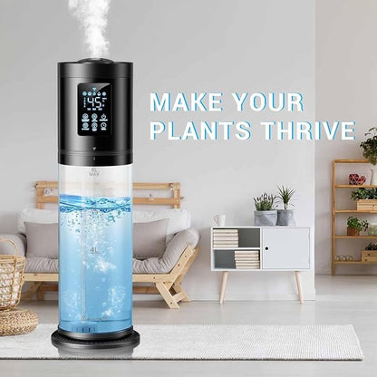 Humidifiers for Bedroom Large Room, 4 Levels Cool Mist Humidifier with Clear Tank, 7 Color Lights Essential Oil Diffuser with 16H Timer, Top Fill Humidifier for Home Plants Office