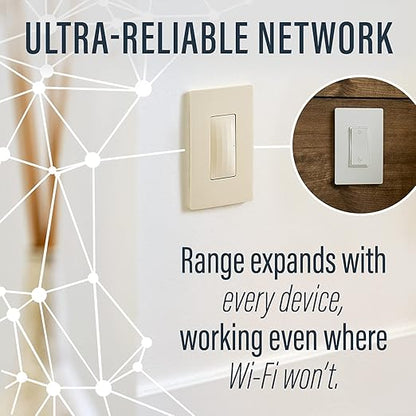 Legrand Radiant WNRH2WH Smart Gateway with Netatmo, Surface Mount, Compatible with Alexa, Google Assistant & Apple HomeKit, White (1 Count)