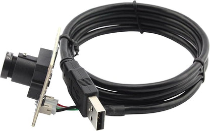 ELP 8mp usb Camera Module 2448p Webcam Board 2.8mm Wide Angle Lens Web Cam Smart Embedded Camera IMX179 4k usb webcam module,8megapixel HD Industrial Laptop USB Camera for Windows/Linux/Android/mas Os