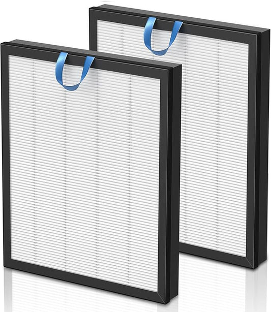 Vital 200S Replacement Filter for LEVOIT Vital 200S Vital 200S-P Air Purifier, High-Efficiency Activated Carbon, Vital 200S-RF, LRF-V201-WUS, 2 Pack, White