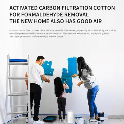 Small Air Purifier for Bedroom & Kitchen, Mini Air Purifier with Fragrance Function and 360° Air Inlet, HEPA Quiet Air Cleaner, Air Cleaner for Pet Odors Dust Smoke and Hair