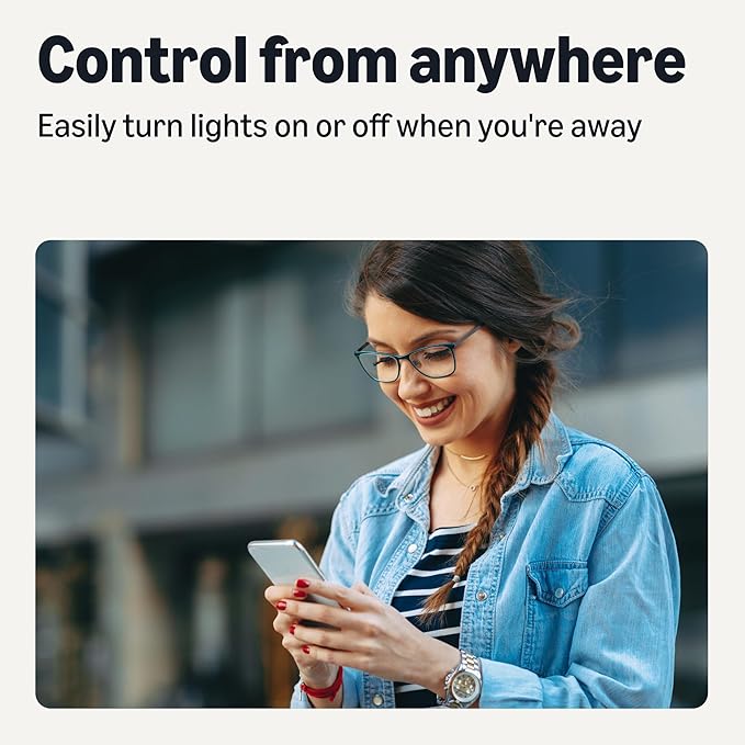 Amazon Basics Smart Recessed 5/6 Inch Downlight, Color Changing, Works with Alexa Only, 2.4GHz WiFi, 4-Pack