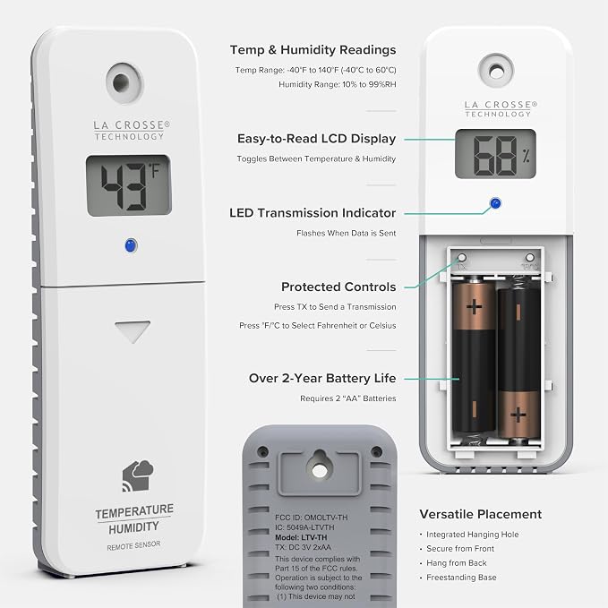 Temp Tracker Wi-Fi Alert System with the Bridge Gateway and an Indoor Outdoor Temperature and Humidity Sensor