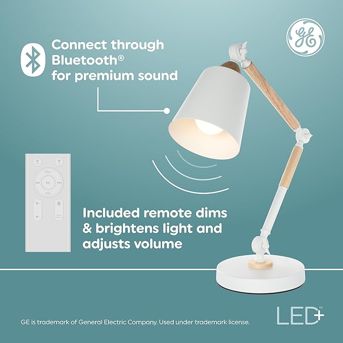 GE LED+ Speaker Soft White A21 (1-Pack)
