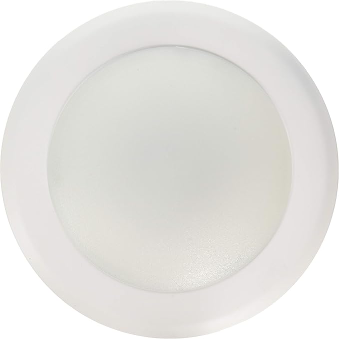 Nora Lighting NLOPAC-R650930AW NLOPAC-R650930AW-15 Watt LED 6" Surface Mount AC Opal-3000K-1,050 Lumens-120V-White, Surface Mount White
