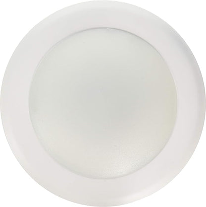 Nora Lighting NLOPAC-R650930AW NLOPAC-R650930AW-15 Watt LED 6" Surface Mount AC Opal-3000K-1,050 Lumens-120V-White, Surface Mount White