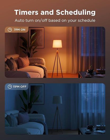 Govee BR30 Smart Light Bulbs 850 Lumen, 6 Pack Bundle with BR30 LED Bulbs 1200 Lumen,2 Pack