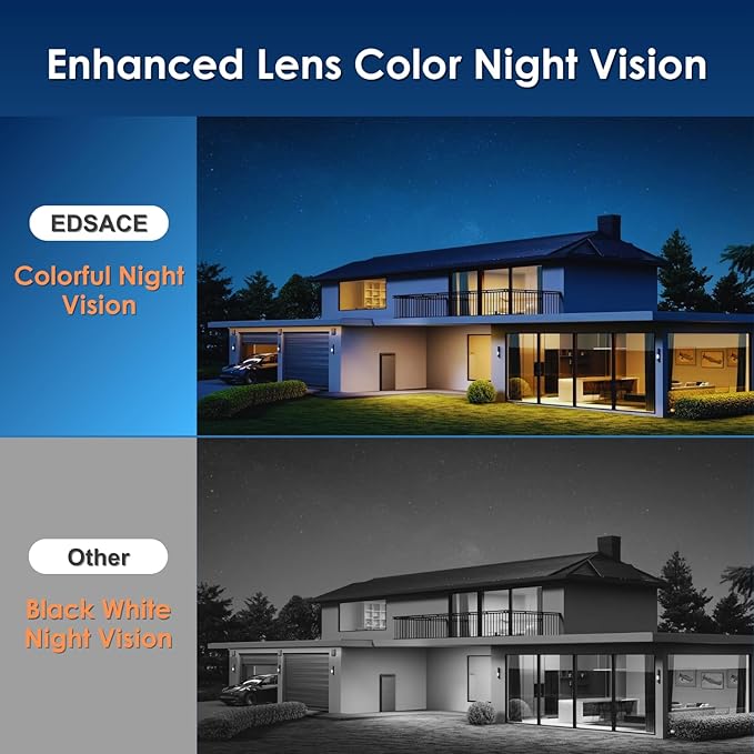 4MP 2K Indoor Security Camera for Windows, Smart AI Motion Detection, Color Night Vision, Glass-Mount Design, Wired Installation (1)