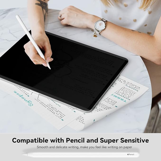 Magnetic Privacy Screen Protector Compatible With iPad Air 5th 4th Generation 10.9 Inch & iPad Pro 11(2018/2020/2021/2022), Removable Anti Blue Light Glare Spy Private Filter Black Security Screen Cover