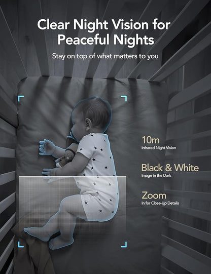 GNCC 2.4GHz Indoor Security Camera, 1080P Home Camera for Pet Monitoring, Motion Detection, Two-Way Audio, IR Night Vision, Easy Install, Cloud Storage Subscription Required, No 5GHz Support(2-Pack)