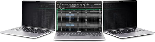 StarTech.com Laptop Privacy Screen for 13 inch MacBook Pro & MacBook Air - Magnetic Removable Security Filter - Blue Light Reducing Screen Protector 16:10 - Matte/Glossy - +/-30 Degree, TAA