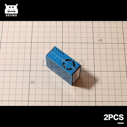 DEVMO 2PCS Digital Particle Concentration Laser Sensor PMS5003 PM2.5 PM10+Cable Compatible with Ar-duino