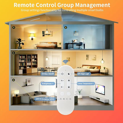 I-SHUNFA Smart G9 LED Bulbs with App Control, Dimmable Bluetooth Bulb, AC 120V, Tunable White 2700K-6500K, 1%-100% Brightness, 4W 400LM, Music Sync, Timer Function (3 Pack Bulbs Only)