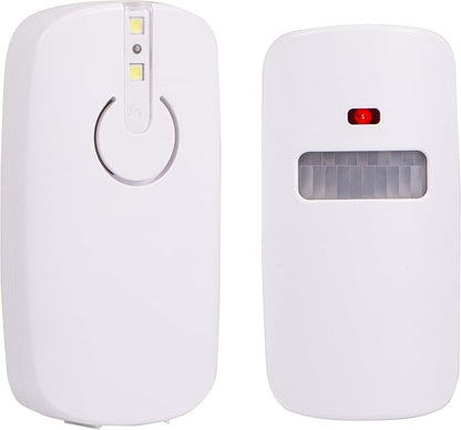 Power Gear Motion-Sensing Driveway Alarm, Battery Operated, Flashing LED Light, Wireless, Easy to Install, Home Protection, Indoor or Outdoor Security, Up to 25ft. Detection Range, 36014-S1