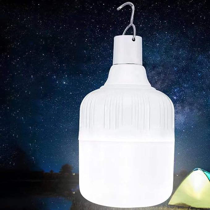 ZJchao Light Bulb, Smart Light Bulbs 80W 80mm LED with Rechargeable Design for Home Decoration and Bright Lighting