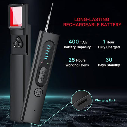 Hidden Camera Detectors – 2026 Portable Hidden Camera Detector & Bug Detector, Travel Gadgets for Privacy, Hotel Safety Devices, Tech Gadgets, Spy Camera, Home Office & Trips