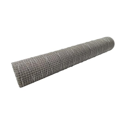 Vonoso 5 Mesh Stainless Steel 304 Wire mesh 15.7in x 10ft(40cmX305cm)，Stainless Steel Metal mesh Screen