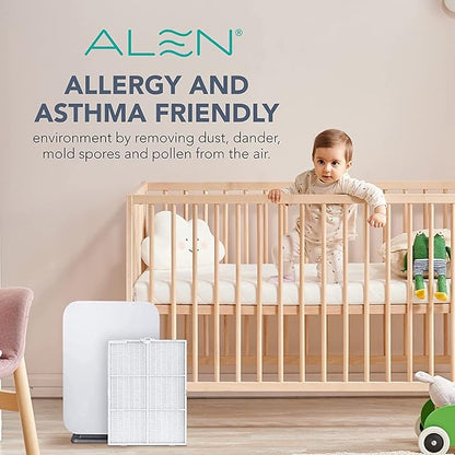 Alen Air Filter B7-Pure Replacement H13 True HEPA FIlter for BreatheSmart 75i Air Purifier - Captures Allergens, Dust, & Mold (1 Filter)