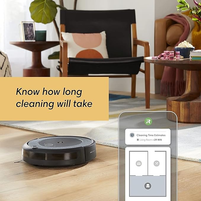 iRobot Roomba i4 + Self-Emptying Vacuum Cleaning Robot (Renewed)