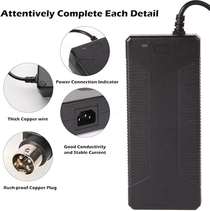Power Supply Adapter 4-Pin 48V 3.75A Compatible with Swann NVR16-8580 16 Ch 4k Network Video Recorder Ultra HD CCTV Security System NVR16-8580RN NVR-168580,FJ-SW2028A48003850,FJ-SW2028A48003750