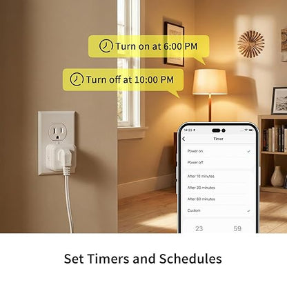 Minoston Z-Wave Outlet Dimmer, 800 Series Z-Wave Smart Plug, Z-Wave Hub Required, Alexa and Google Assistant Compatible, 200W (MP21ZD)