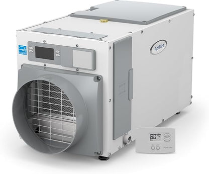 AprilAire E080 Pro 80-Pint Whole-House Dehumidifier + Model 76 Wall Mount Control, Ideal for Basements, Crawlspaces, or Whole Houses up to 4,400 sq. ft.