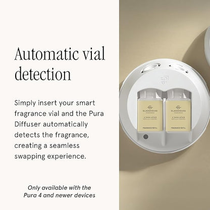 Pura x Glasshouse Home Scent Refill - Smart Air Diffuser - Hours of Luxury Fragrance per Refill - Home Essential - Clean & Safe Diffuser Fragrance - A Tahaa Affair