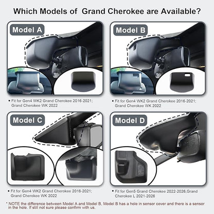 Mangoal 4K Dash Cam Custom for Gen5 Grand Cherokee 2022 2023 2024 2025 2026,Grand Cherokee L 2021-2026 (Model D), Laredo Limited Overland Summit Trailhawk, UHD 2160P Video,WiFi & App, 64GB Card