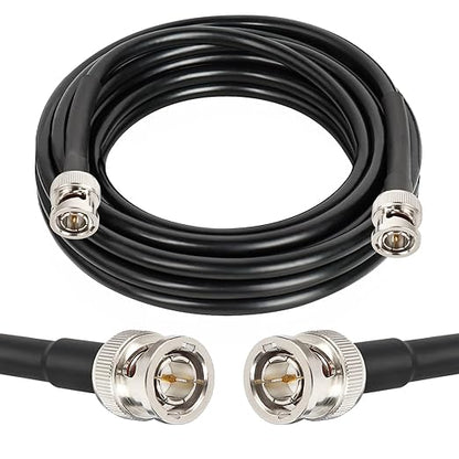 XRDS -RF 12G SDI Cables 15FT, SDI Video Cable 3G/6G/12G 75ohm BNC Male Cable Supports HD-SDI/3G/6G-SDI/4K/8K for Video Security Camera SDI Converter